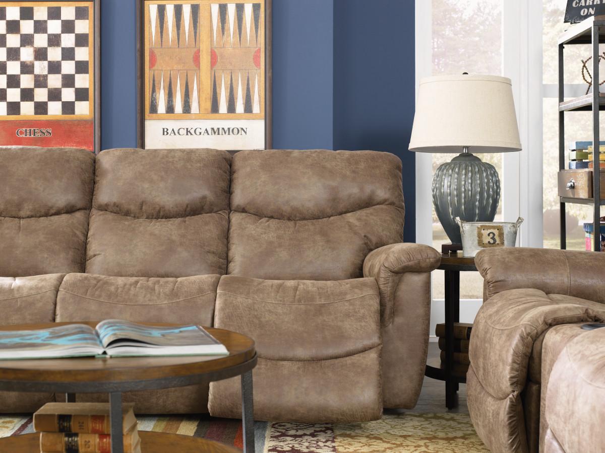 LaZBoy James Casual Power LaZTime? Full Reclining Sofa Johnny